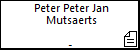 Peter Peter Jan Mutsaerts