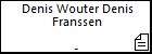 Denis Wouter Denis Franssen