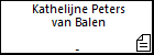 Kathelijne Peters van Balen