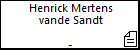 Henrick Mertens vande Sandt