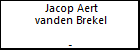 Jacop Aert vanden Brekel