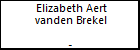 Elizabeth Aert vanden Brekel