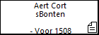 Aert Cort sBonten