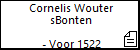 Cornelis Wouter sBonten