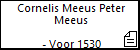 Cornelis Meeus Peter Meeus