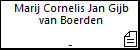 Marij Cornelis Jan Gijb van Boerden