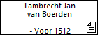 Lambrecht Jan van Boerden
