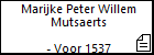 Marijke Peter Willem Mutsaerts