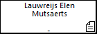 Lauwreijs Elen Mutsaerts
