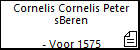 Cornelis Cornelis Peter sBeren