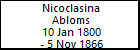 Nicoclasina Abloms