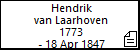 Hendrik van Laarhoven