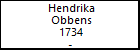 Hendrika Obbens