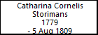 Catharina Cornelis Storimans