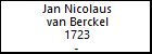 Jan Nicolaus van Berckel