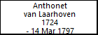 Anthonet van Laarhoven