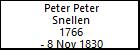 Peter Peter Snellen