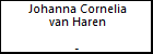 Johanna Cornelia van Haren