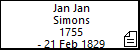 Jan Jan Simons