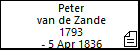 Peter van de Zande