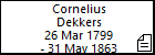 Cornelius Dekkers