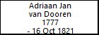 Adriaan Jan van Dooren
