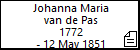 Johanna Maria van de Pas