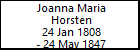 Joanna Maria Horsten