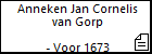 Anneken Jan Cornelis van Gorp