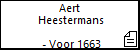 Aert  Heestermans