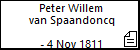 Peter Willem van Spaandoncq