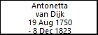 Antonetta van Dijk