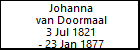 Johanna van Doormaal