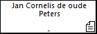 Jan Cornelis de oude Peters