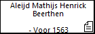 Aleijd Mathijs Henrick Beerthen