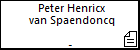 Peter Henricx van Spaendoncq