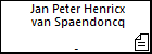 Jan Peter Henricx van Spaendoncq