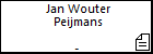 Jan Wouter Peijmans