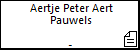 Aertje Peter Aert Pauwels