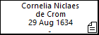Cornelia Niclaes de Crom