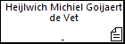 Heijlwich Michiel Goijaert de Vet