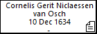 Cornelis Gerit Niclaessen van Osch