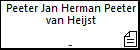 Peeter Jan Herman Peeter van Heijst