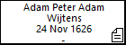 Adam Peter Adam Wijtens