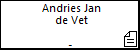Andries Jan de Vet