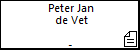 Peter Jan de Vet