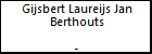 Gijsbert Laureijs Jan Berthouts