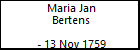 Maria Jan Bertens