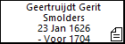 Geertruijdt Gerit Smolders