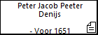 Peter Jacob Peeter Denijs